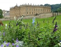 Chatsworth House from the Chatsworth flower show.